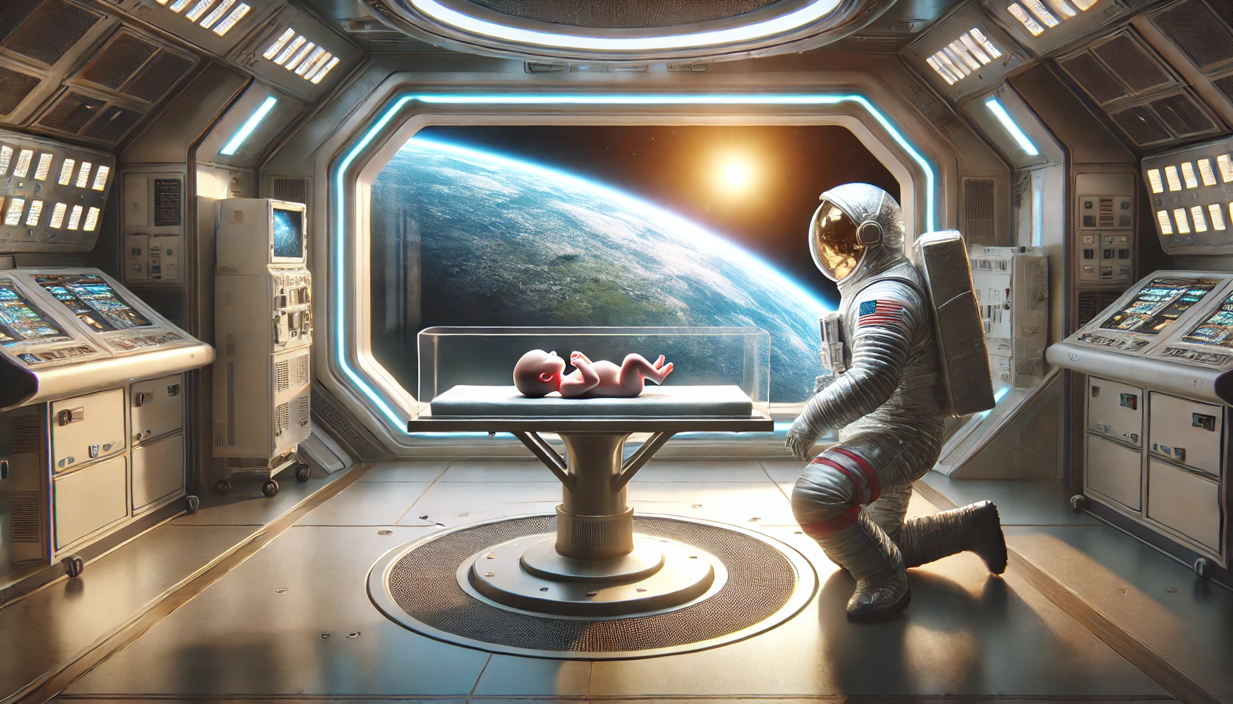 أول طفل يُولد في الفضاء: إنجاز جديد للبشرية